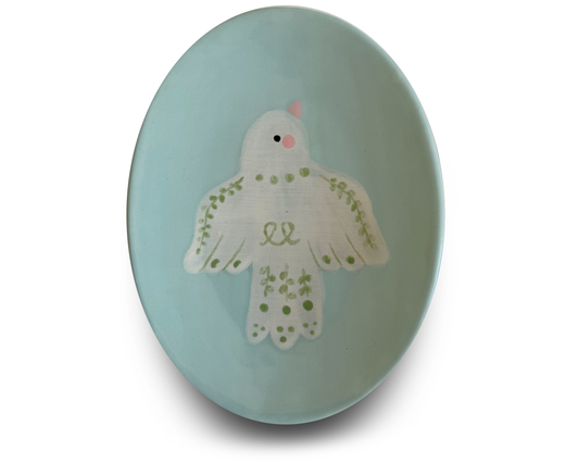 Ceramic tray Dove - Mint